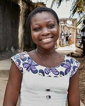 Olivia Aka má cukrovku 1. typu a žije na Pobreží Slonoviny.